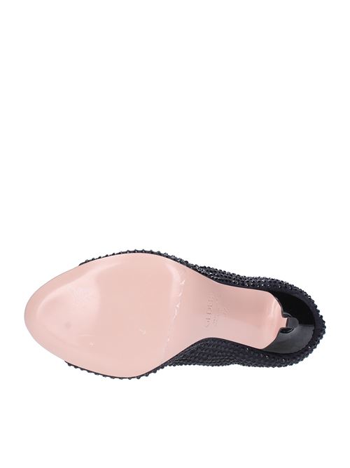 Tronchetti spuntati GEDEBE modello CARON in lycra elastica e strass GEDEBE | CARON 100NERO
